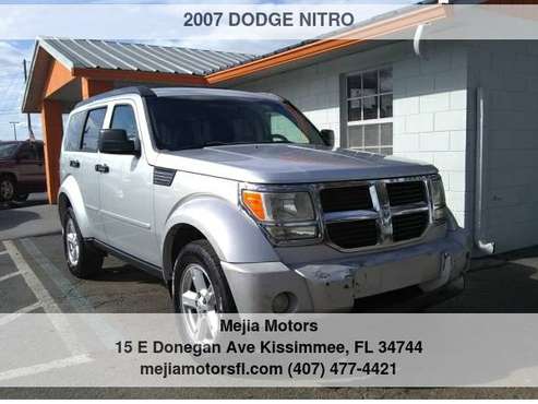2007 DODGE NITRO SLT CASH DEALS LOW PRICES - cars & trucks - by... for sale in Kissimmee, FL