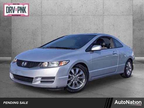 2009 Honda Civic EX SKU: 9H534077 Coupe - - by dealer for sale in Orlando, FL
