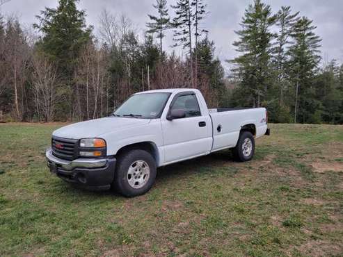 2005 GMC Sierra 4X4 Low Miles Solid Truck Never Plowed TODAY! - cars... for sale in Belmont, MA
