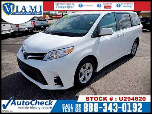 2020 Toyota Sienna LE 7 Passenger VAN -EZ FINANCING -LOW DOWN! -... for sale in Miami, MO