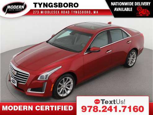 2018 Cadillac CTS 2 0L Turbo Luxury - - by dealer for sale in Tyngsboro, MA