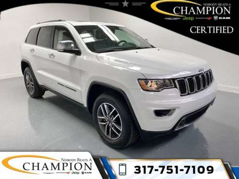 2020 Jeep Grand Cherokee RWD 4D Sport Utility/SUV Limited - cars & for sale in Indianapolis, IN