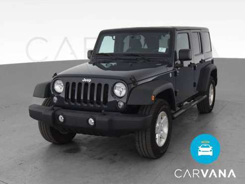 2017 Jeep Wrangler Unlimited Sport S Sport Utility 4D suv Black - -... for sale in Holland , MI