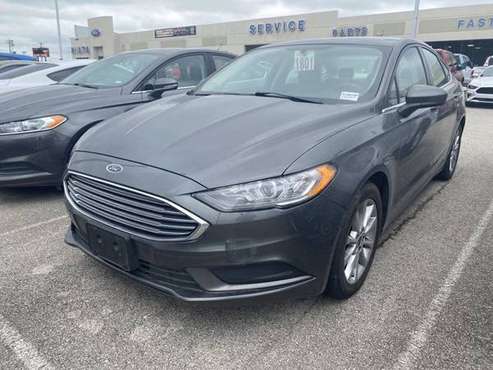2017 Ford Fusion Gray Call Today! - - by dealer for sale in Manor, TX