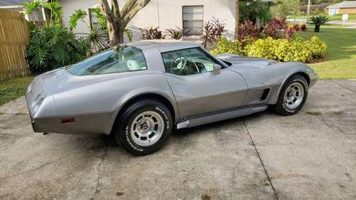 Beautiful 1978 25th Anniversary corvette - cars & trucks - by owner... for sale in Lakeland, FL