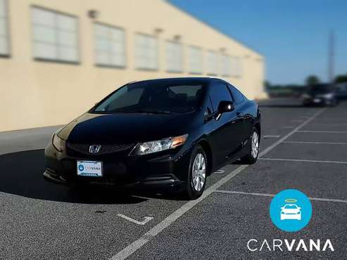 2012 Honda Civic LX Coupe 2D coupe Black - FINANCE ONLINE - cars &... for sale in Green Bay, WI