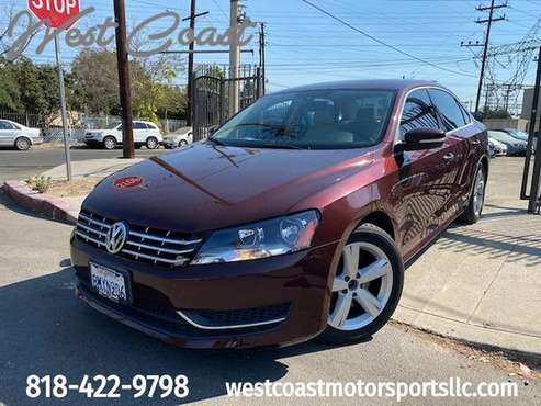 2013 Volkswagen Passat 4dr Sdn 2.5L Auto SE PZEV with Pwr windows -... for sale in North Hollywood, CA