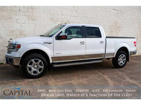 Low Miles! 14 Ford F150 King Ranch 4x4 w/ECOBOOST Turbo! - cars & for sale in Eau Claire, IL