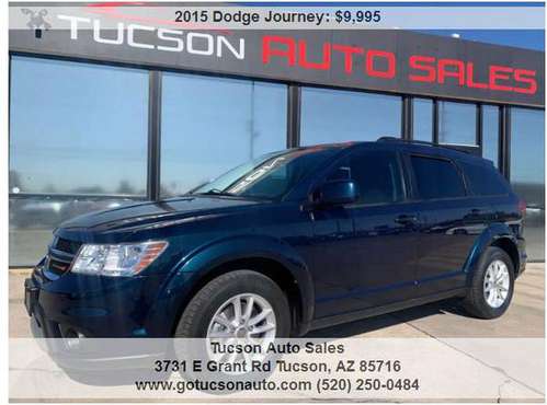 2015 DODGE JOURNEY SXT ............. GREAT SUV!! WE FINANCE - cars &... for sale in Tucson, AZ