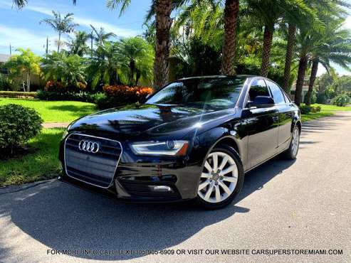 LIKE NEW 2013 AUDI A4 PREMIUM CLEAN TITLE 100% FINANCE AVAILABLE -... for sale in Hollywood, FL