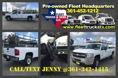 ◻ 2011 Chevrolet Silverado 2500HD Diesel Work Truck w/ Ladder Rack ◻ for sale in Corpus Christi, TX