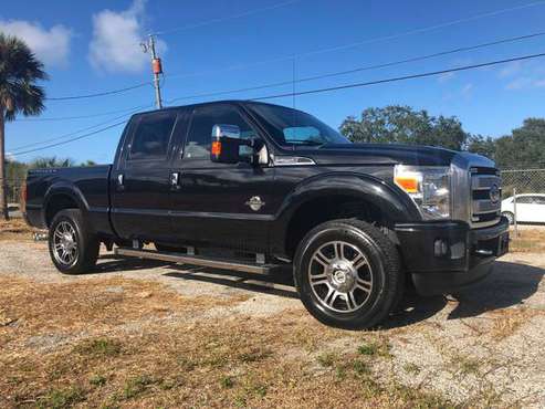 MINT 2014 Ford Superduty F250 Platinum 4x4 6.7 Diesel LOADED SUNROOF for sale in Ocala, FL