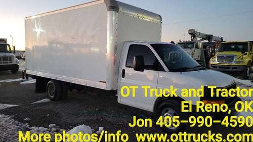 2017 Chevrolet 3500 15ft Cargo Box Truck Cube Delivery Van 6 0L Gas for sale in Dallas, TX
