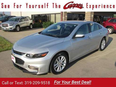 2017 Chevy Chevrolet Malibu LT hatchback Silver for sale in Marengo, IA