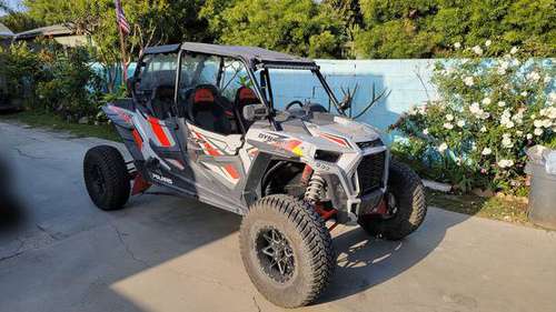2020 POLARIS RZR XP 4 TURBO 5 Seats DYNAMIX White on Red Street for sale in Long Beach, CA