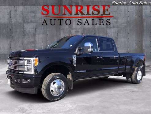 2019 Ford F-350 Diesel 4x4 4WD F350 Super Duty Platinum Truck - cars... for sale in Milwaukie, MT