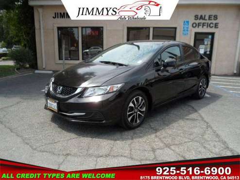 2013 Honda Civic Sdn EX - EASY FINANCING - cars & trucks - by dealer... for sale in Brentwood, CA
