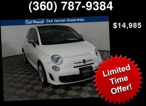2018 Fiat 500 Lounge - - by dealer - vehicle for sale in Vancouver, OR