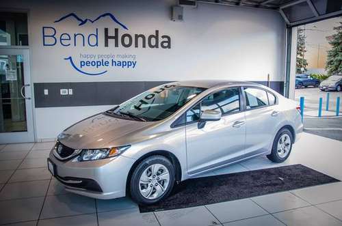 2015 Honda Civic 4dr CVT LX Sedan - cars & trucks - by dealer -... for sale in Bend, OR