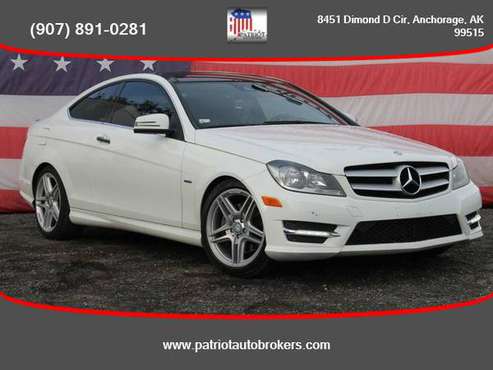 2012 / Mercedes-Benz / C-Class / AWD - PATRIOT AUTO BROKERS - cars &... for sale in Anchorage, AK