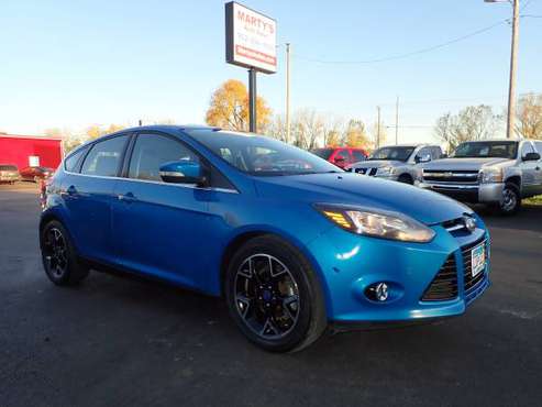 2012 Ford Focus Titanium 4dr Hatchback w. Clean CARFAX for sale in Savage, MN
