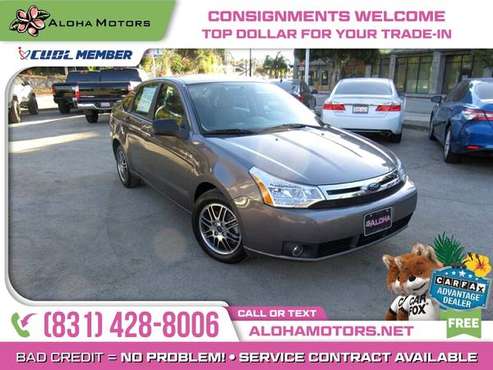 2010 Ford Focus SE Low Miles, Well Maintained Gas-Saver - cars & for sale in Santa Cruz, CA