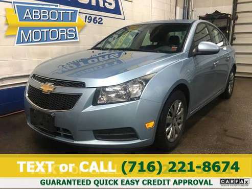 2011 Chevrolet Chevy Cruze LT - FINANCING FOR ALL CREDIT SITUATIONS! for sale in Lackawanna, NY