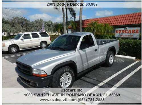 2003 Dodge Dakota R/T - cars & trucks - by dealer - vehicle... for sale in Pompano Beach, FL