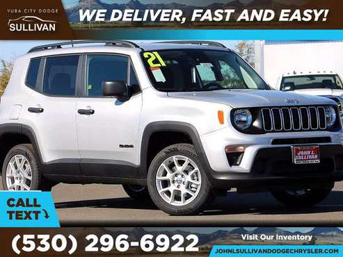 2021 Jeep Renegade Sport FOR ONLY 357/mo! - - by for sale in Yuba City, CA