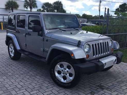 2013 Jeep Wrangler Unlimited Sahara - Lowest Miles / Cleanest Cars... for sale in Fort Myers, FL