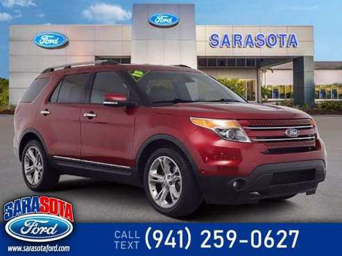 2015 Ford Explorer Limited - - by dealer - vehicle for sale in Sarasota, FL
