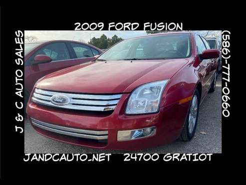 2009 Ford Fusion I4 SEL - cars & trucks - by dealer - vehicle... for sale in Eastpointe, MI