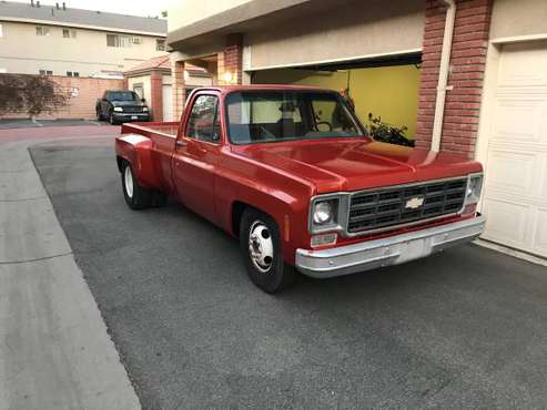 1976 Chevy Dually - cars & trucks - by owner - vehicle automotive sale for sale in Valyermo, CA