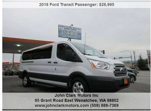 2018 FORD T350...15 PASSENGER VAN...ONE OWNER...LOW MILES for sale in East Wenatchee, WA