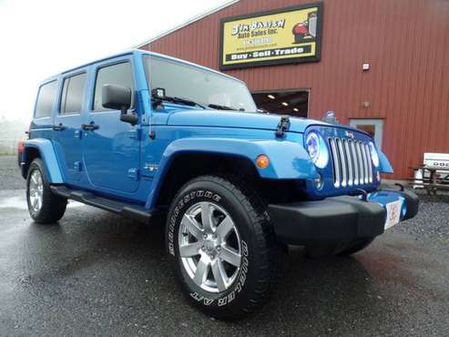 2016 *Jeep* *Wrangler Unlimited* *4WD 4dr Sahara* Hy for sale in Johnstown , PA