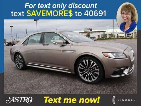 2018 LINCOLN Continental Brown Call Today BIG SAVINGS - cars & for sale in Pensacola, FL