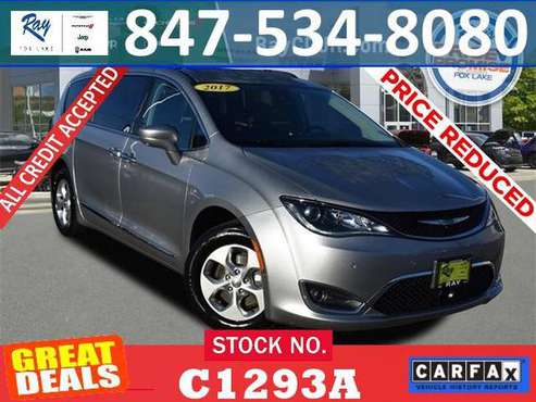 ✔️2017 Chrysler Pacifica _Touring L Plus_FWD Bad Credit Ok EMPLOYEE... for sale in Fox_Lake, IL