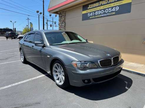 2006 BMW 750Li SEDAN LOADED WITH ALL OPTIONS 125K for sale in Medford, OR