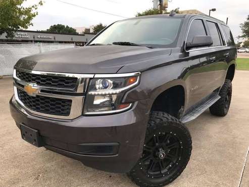 🔥CHEVROLET TAHOE LIFTED RIMS🔥2015🔥LOW MILES🔥DVD-NAVI-CLN TITLE🔥 for sale in Katy, TX
