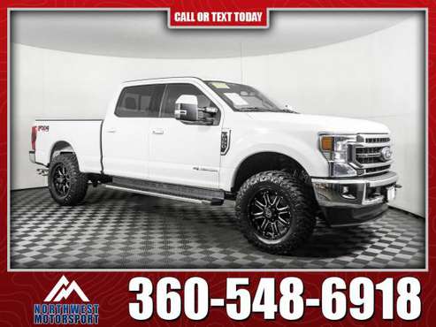 Lifted 2020 Ford F-350 Lariat FX4 4x4 - - by dealer for sale in Marysville, WA