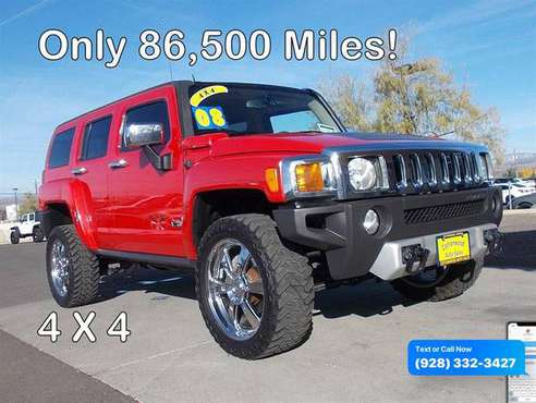 2008 Hummer H3 Luxury - Call/Text - cars & trucks - by dealer -... for sale in Cottonwood, AZ