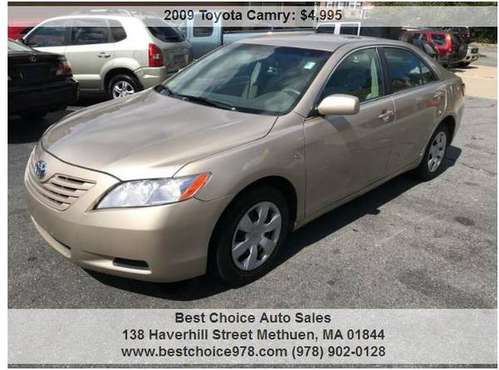 2009 Toyota Camry LE 4dr Sedan for sale in Methuen, MA