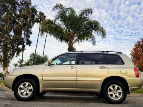 2002TOYOTA HIGHLANDER LIMITED 4X4 CLEAN TITLE&CARFAX LOW MILES 110K... for sale in Costa Mesa, CA