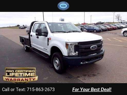 2018 Ford Super Duty F250 SRW XLT pickup White - - by for sale in Thorp, WI