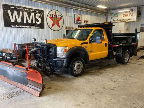 2011 FORD F550 4X4 Dump Truck - - by dealer - vehicle for sale in Upper Sandusky, OH