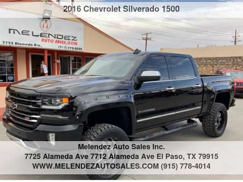 2016 Chevrolet Silverado 1500 4WD Crew Cab 143 5 LTZ w/2LZ - cars & for sale in El Paso, TX