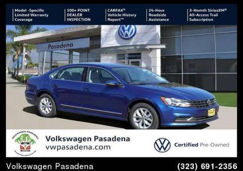 2017 Volkswagen VW Passat 1 8T S CPO CERTIFIED 2/24K WARR/LOW for sale in Pasadena, CA