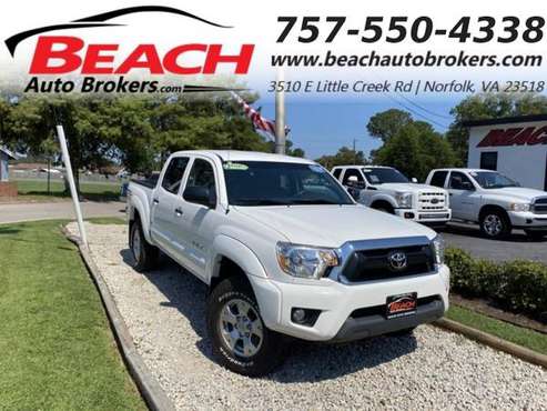 2015 Toyota Tacoma TRD OFF ROAD DOUBLE CAB 4X4, WARRANTY, BLUETOOTH,... for sale in Norfolk, VA