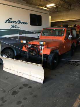Jeep CJ7 1978 with plow - 6 Cylinder - cars & trucks - by owner -... for sale in Tonawanda, NY