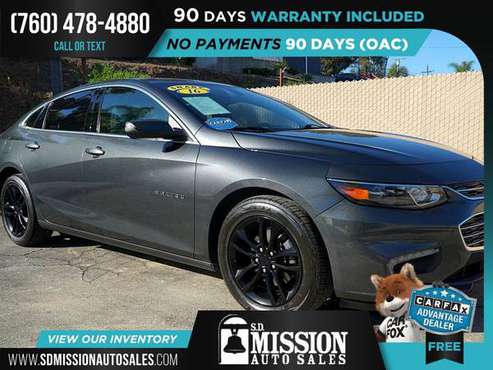 2016 Chevrolet Malibu LT FOR ONLY $221/mo! - cars & trucks - by... for sale in Vista, CA